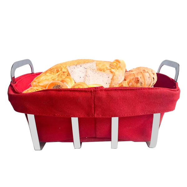 Red Bread Basket for Home
