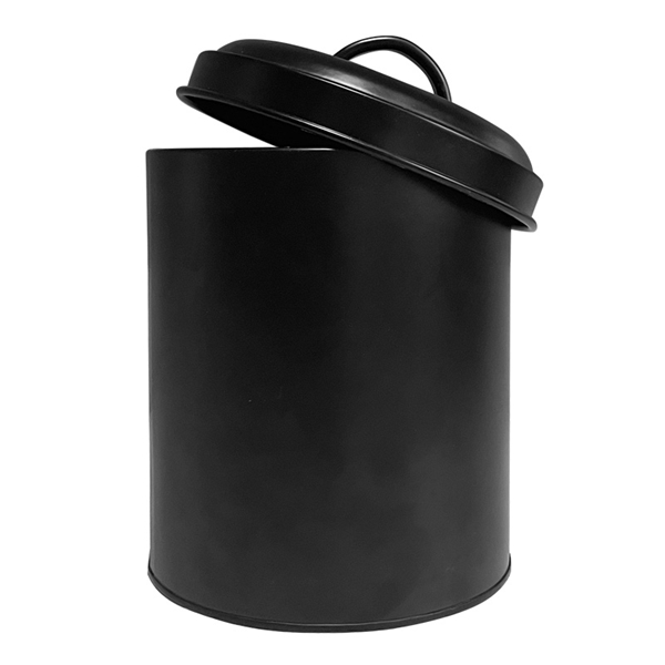 Modern Farmhouse Matte Black Canisters for Home