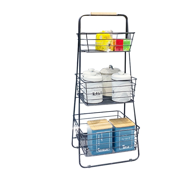 3 Tier Basket Stand Kitchen Vegetable Rack