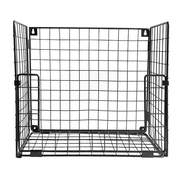 Foldable Wire Mesh Basket For Towel Storage