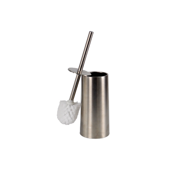 Stainless Steel Toilet Brush Holder With Nylon Or TPR Head