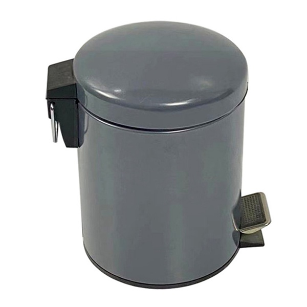 Stainless Steel Pedal Bin Trash Can With Arched Lid