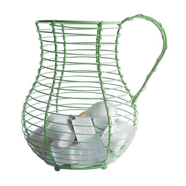 Wholesaler Coffee Pod Basket In Green Color