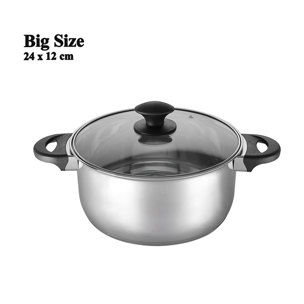 Stainless Steel Metal Cook Pot Cooking Pot Sets