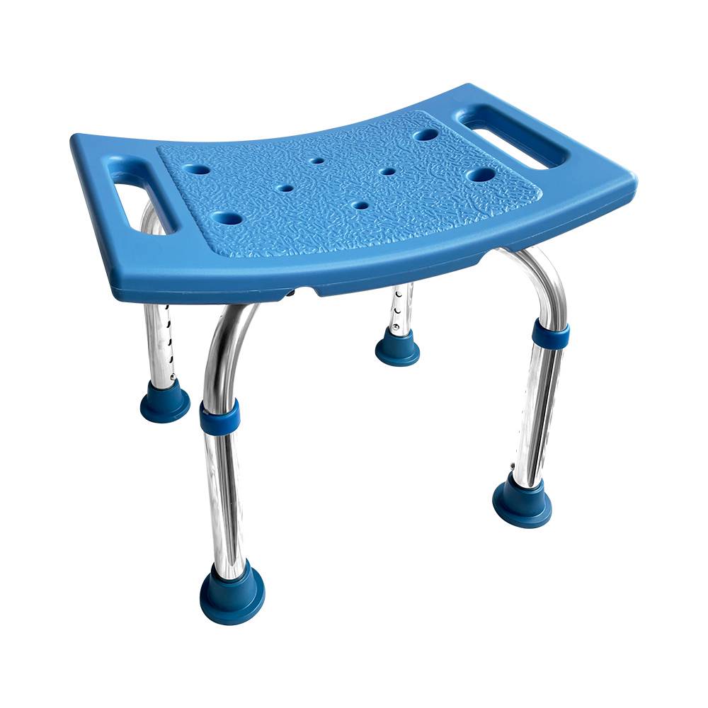 Rectangular Non Slip Shower Bench With Suction Feet