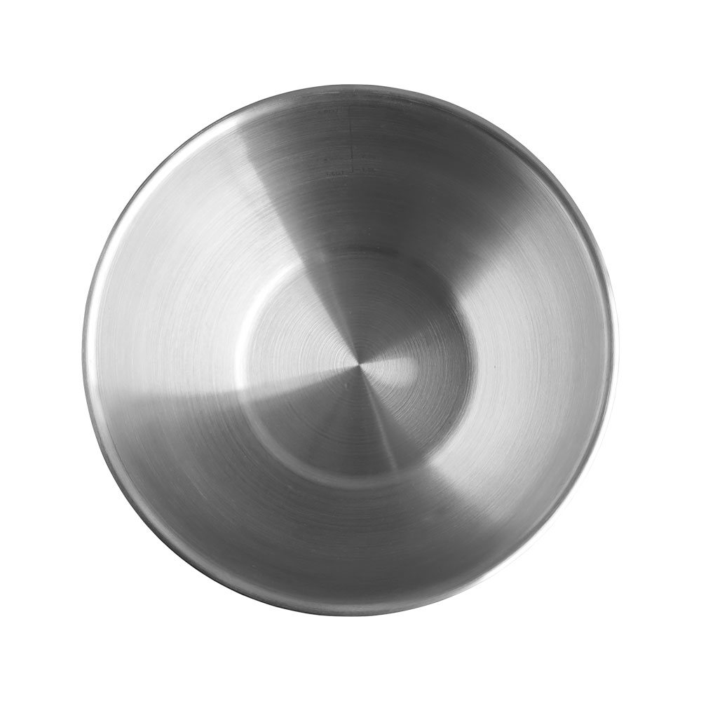 Modern Stainless Steel Mixing Bowls With Rubber Bottom