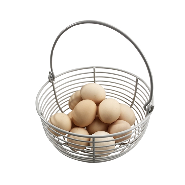 coated wire egg basket