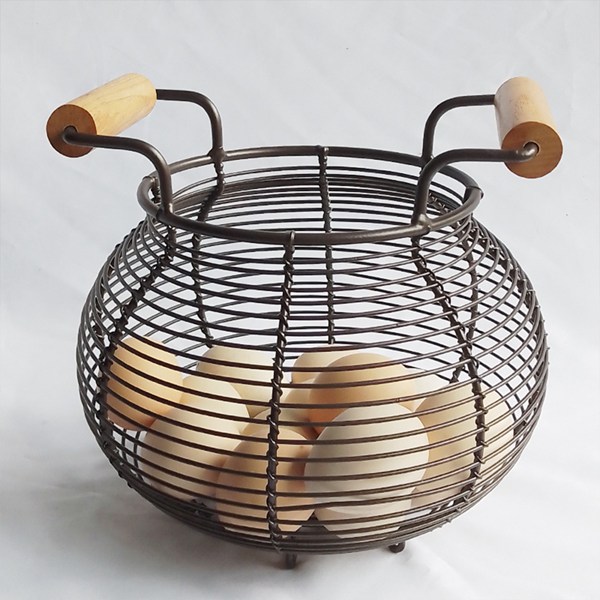 round wire egg basket