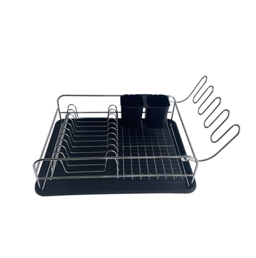 innovative design stainless steel dish rack for kitchen counter helps you manage tableware easily