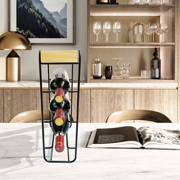 Wine rack for bar