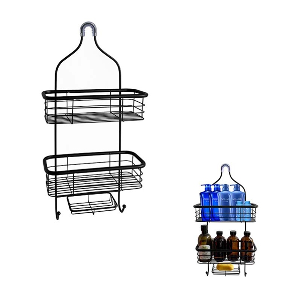 2023 new arrival black shower caddy 1